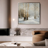 Abstract 935 Canvas Art 60 x 60 cm / Stretched on hidden frame