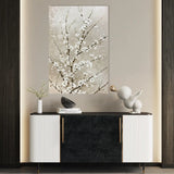 Floral Canvas Wall Art WAD935-F 90 x 60 cm / Stretched on hidden frame