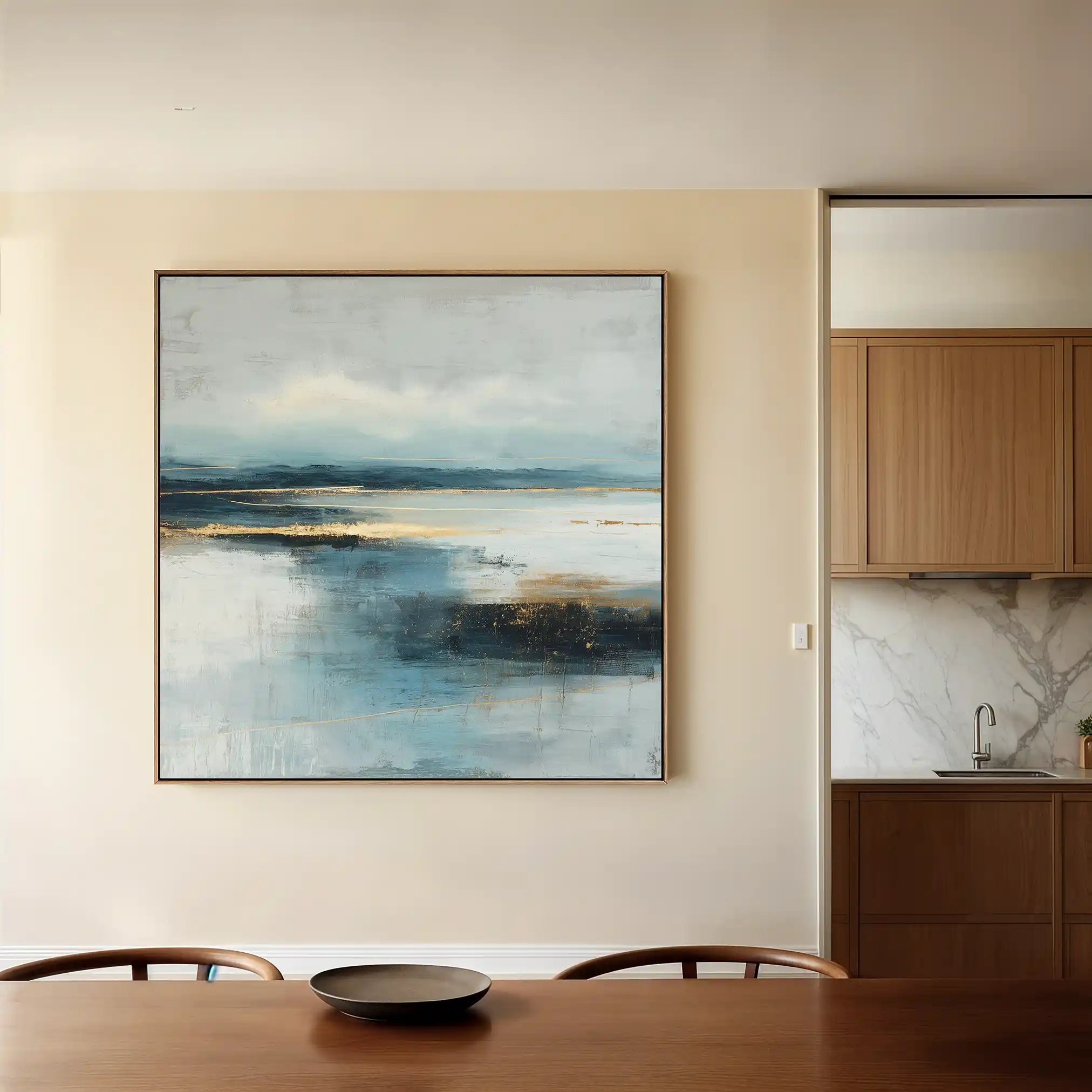 Abstract 936 Canvas Art 60 x 60 cm / Stretched on hidden frame