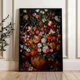 Floral Canvas Wall Art WAD936-F 90 x 60 cm / Stretched on hidden frame