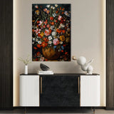 Floral Canvas Wall Art WAD936-F 90 x 60 cm / Stretched on hidden frame