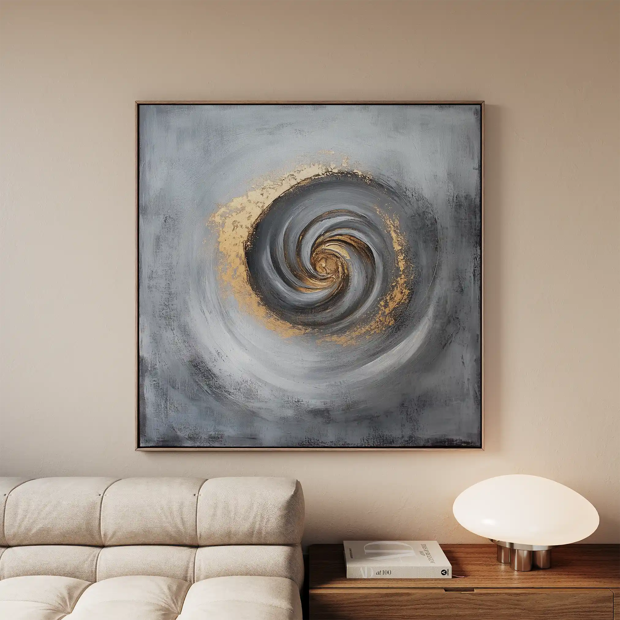 Abstract 939 Canvas Art 60 x 60 cm / Stretched on hidden frame