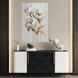 Floral Canvas Wall Art WAD939-F 90 x 60 cm / Stretched on hidden frame