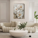 Floral Canvas Wall Art WAD941-F 90 x 60 cm / Stretched on hidden frame