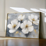 Floral Canvas Wall Art WAD942-F 90 x 60 cm / Stretched on hidden frame