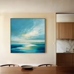 Abstract 944 Canvas Art 60 x 60 cm / Stretched on hidden frame