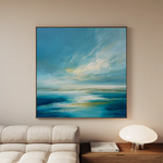 Abstract 944 Canvas Art 60 x 60 cm / Stretched on hidden frame