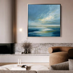 Abstract 944 Canvas Art 60 x 60 cm / Stretched on hidden frame