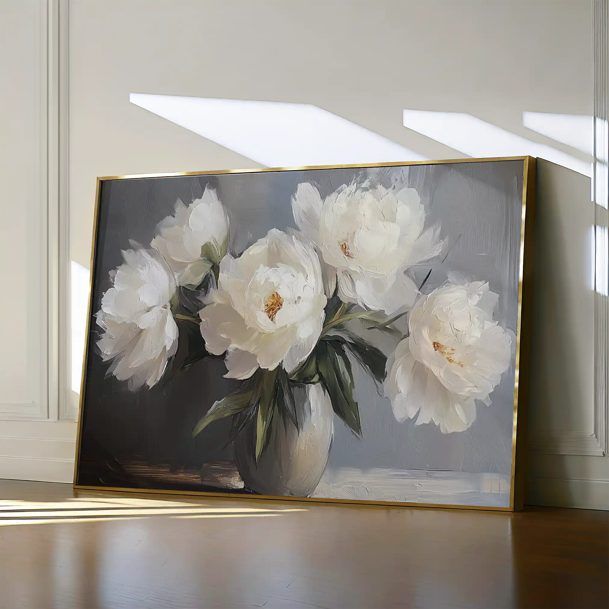 Floral Canvas Wall Art WAD944-F 90 x 60 cm / Stretched on hidden frame