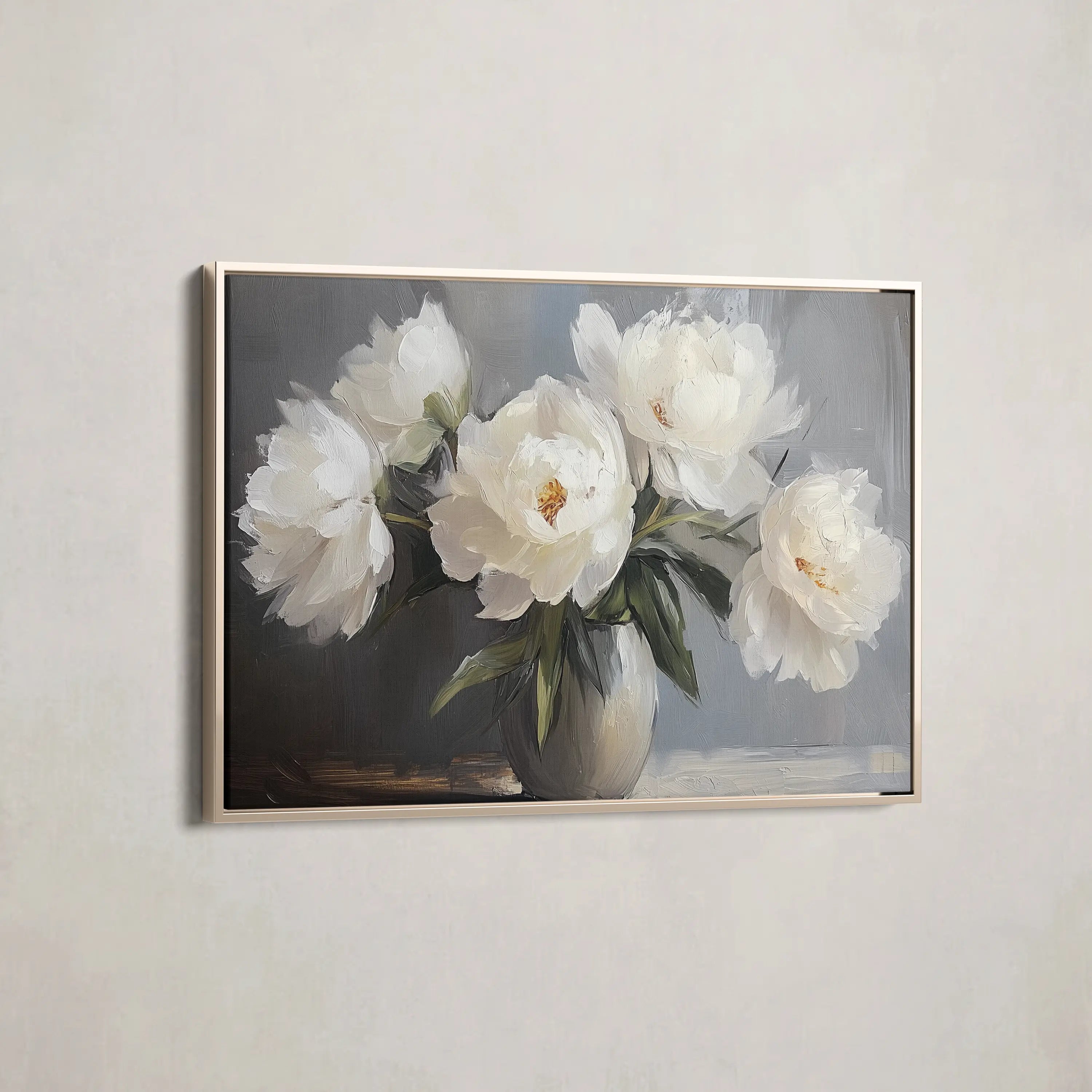 Floral Canvas Wall Art WAD944-F 90 x 60 cm / Stretched on hidden frame