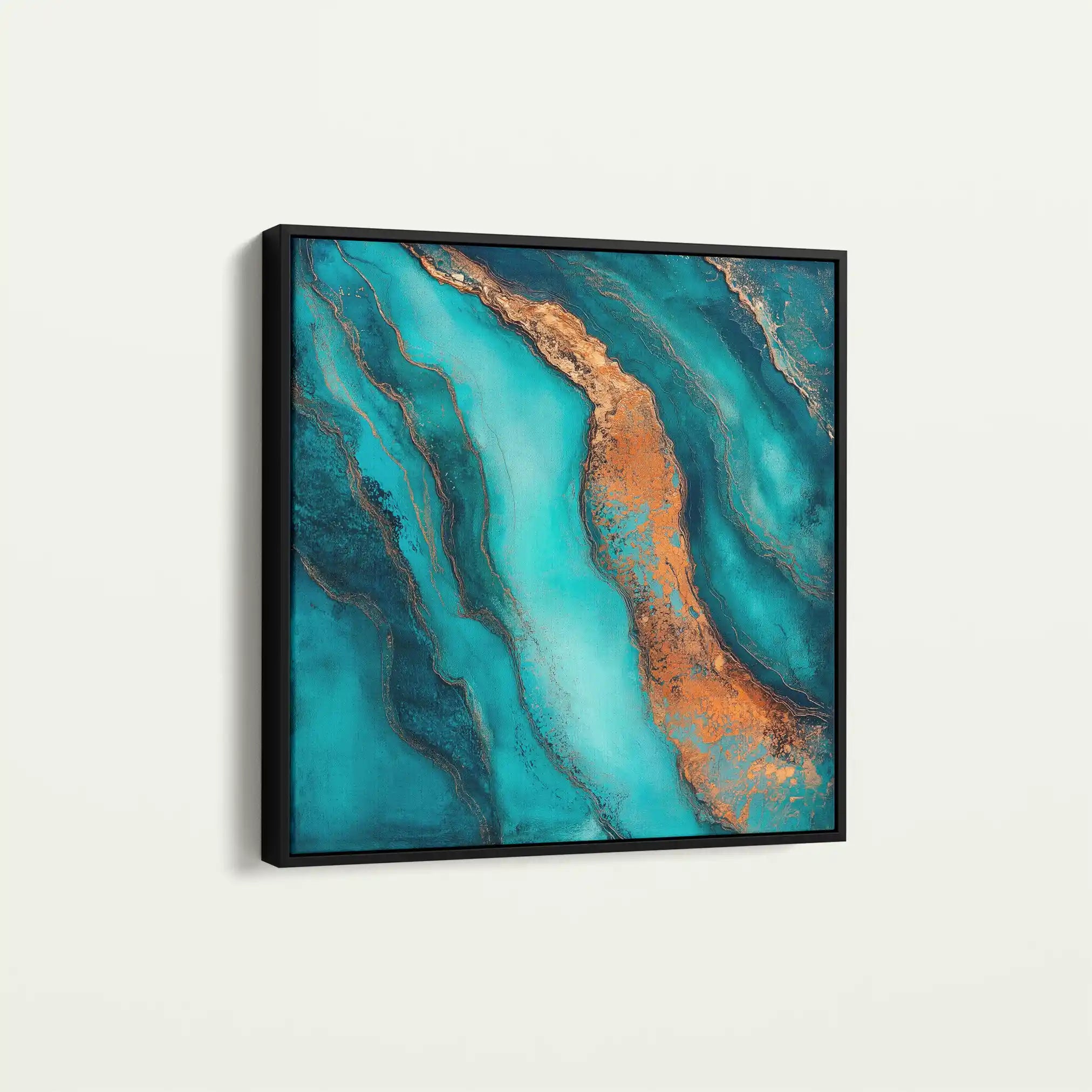 Abstract 947 Canvas Art 60 x 60 cm / Stretched on hidden frame