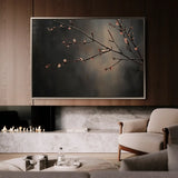 Floral Canvas Wall Art WAD947-F 90 x 60 cm / Stretched on hidden frame