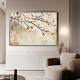 Floral Canvas Wall Art WAD948-F 90 x 60 cm / Stretched on hidden frame