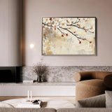 Floral Canvas Wall Art WAD948-F 90 x 60 cm / Stretched on hidden frame