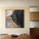 Abstract 949 Canvas Art 60 x 60 cm / Stretched on hidden frame