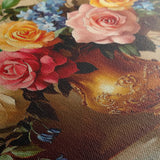Floral Canvas Wall Art WAD950-F 90 x 60 cm / Stretched on hidden frame