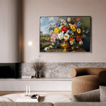 Floral Canvas Wall Art WAD952-F 90 x 60 cm / Stretched on hidden frame