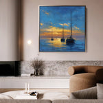 Abstract 953 Canvas Art 60 x 60 cm / Stretched on hidden frame