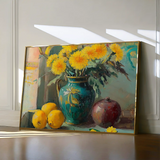 Floral Canvas Wall Art WAD953-F 90 x 60 cm / Stretched on hidden frame