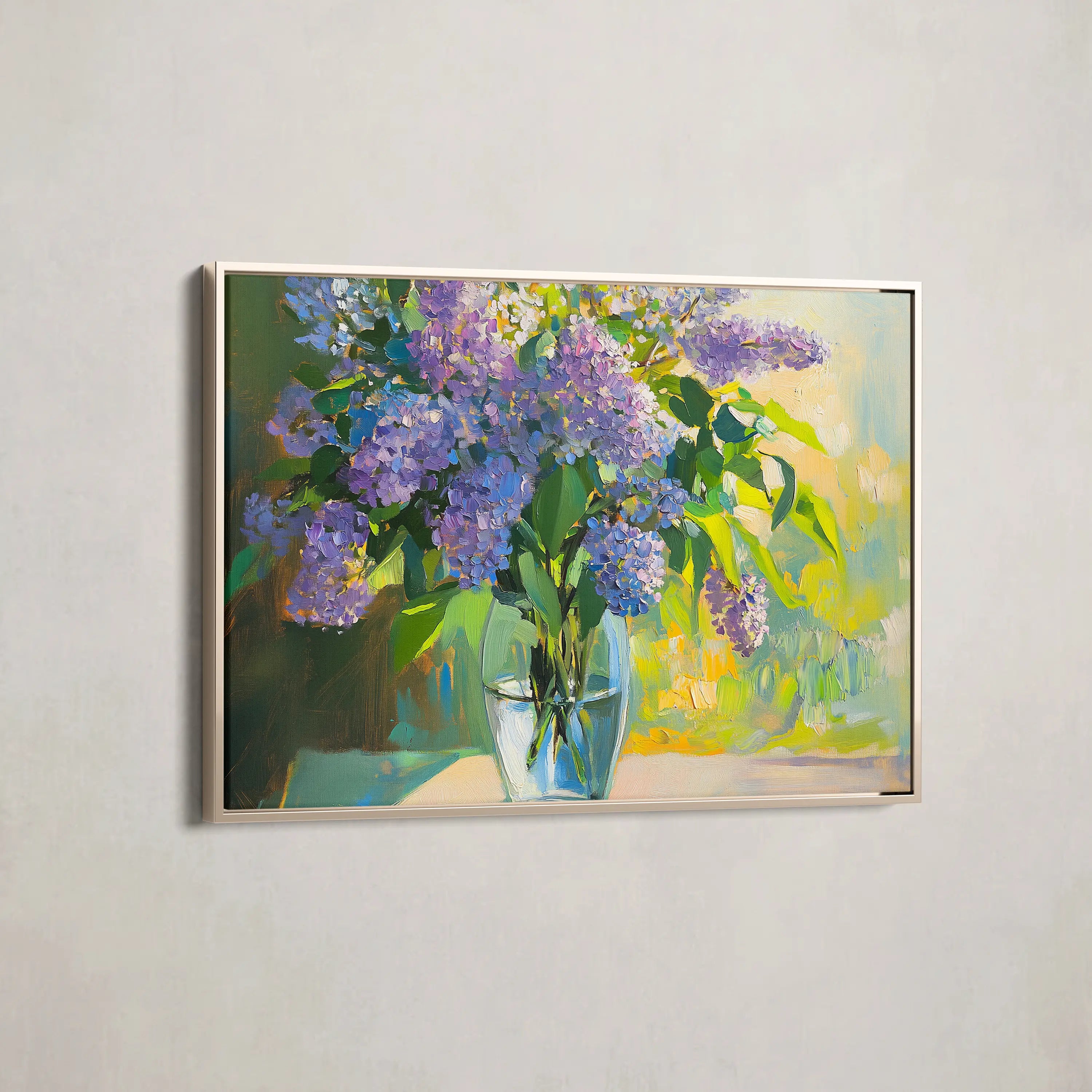 Floral Canvas Wall Art WAD954-F 90 x 60 cm / Stretched on hidden frame