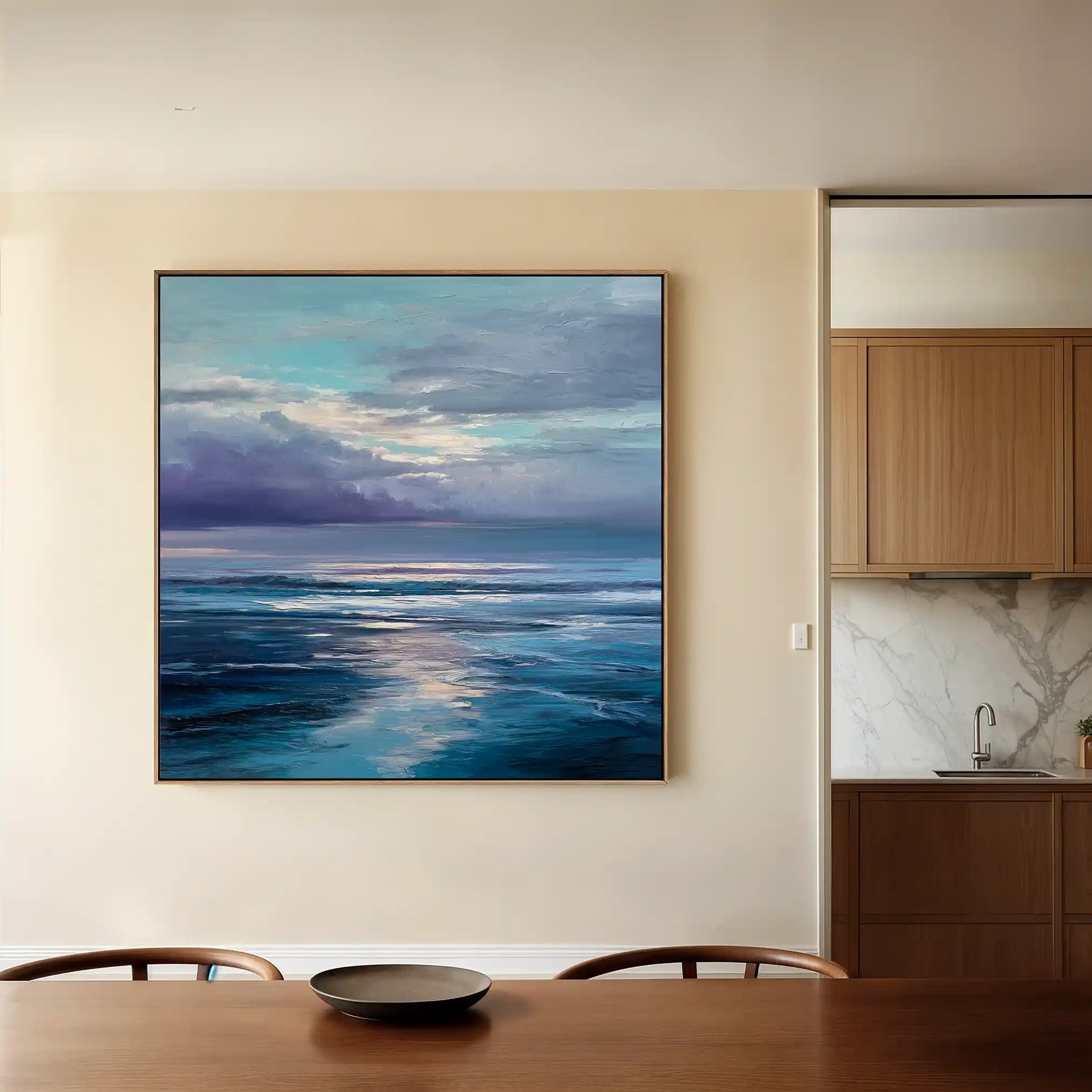 Abstract 957 Canvas Art 60 x 60 cm / Stretched on hidden frame