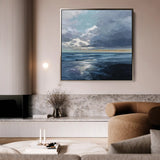 Abstract 958 Canvas Art 60 x 60 cm / Stretched on hidden frame