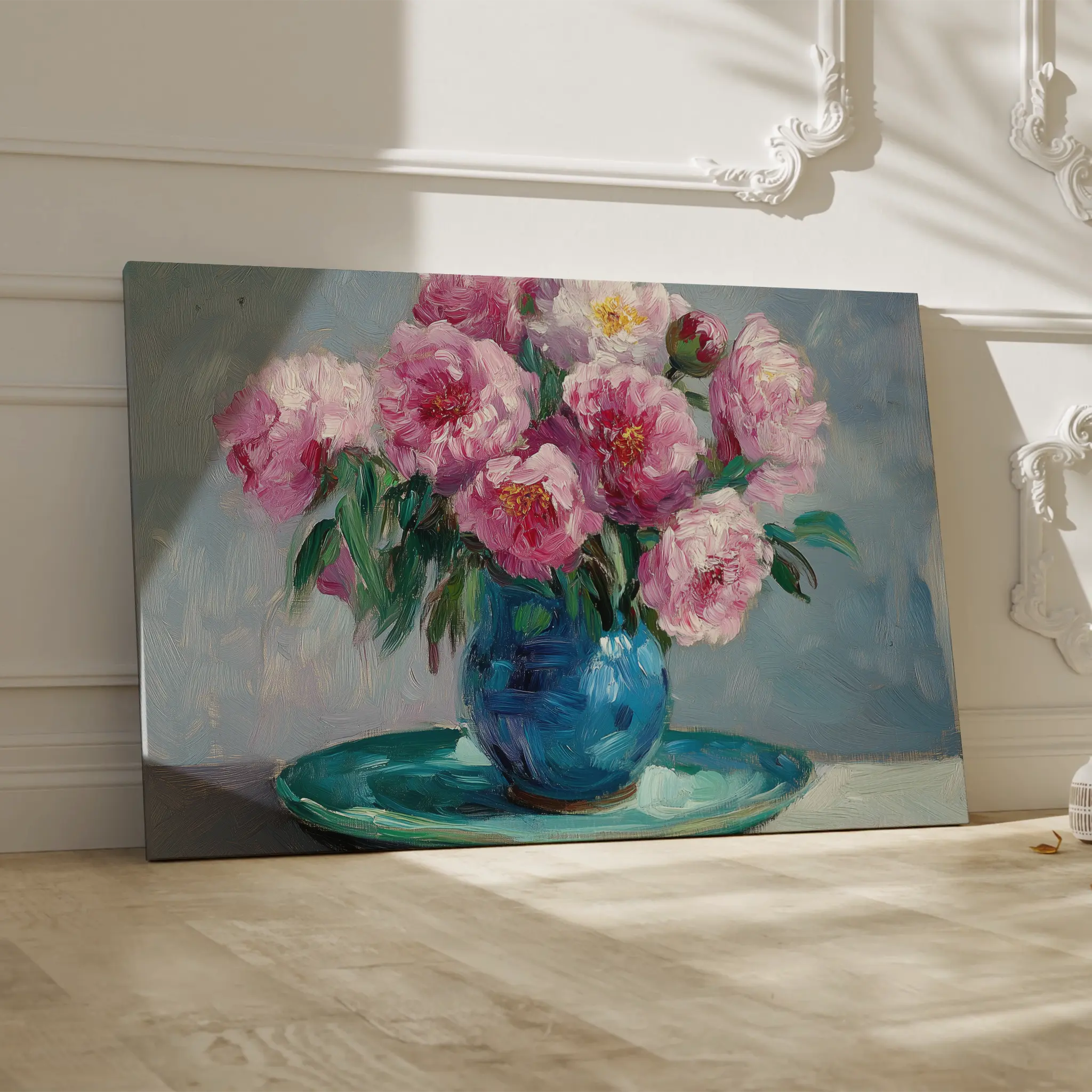 Floral Canvas Wall Art WAD958-F 90 x 60 cm / Stretched on hidden frame