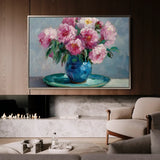 Floral Canvas Wall Art WAD958-F 90 x 60 cm / Stretched on hidden frame