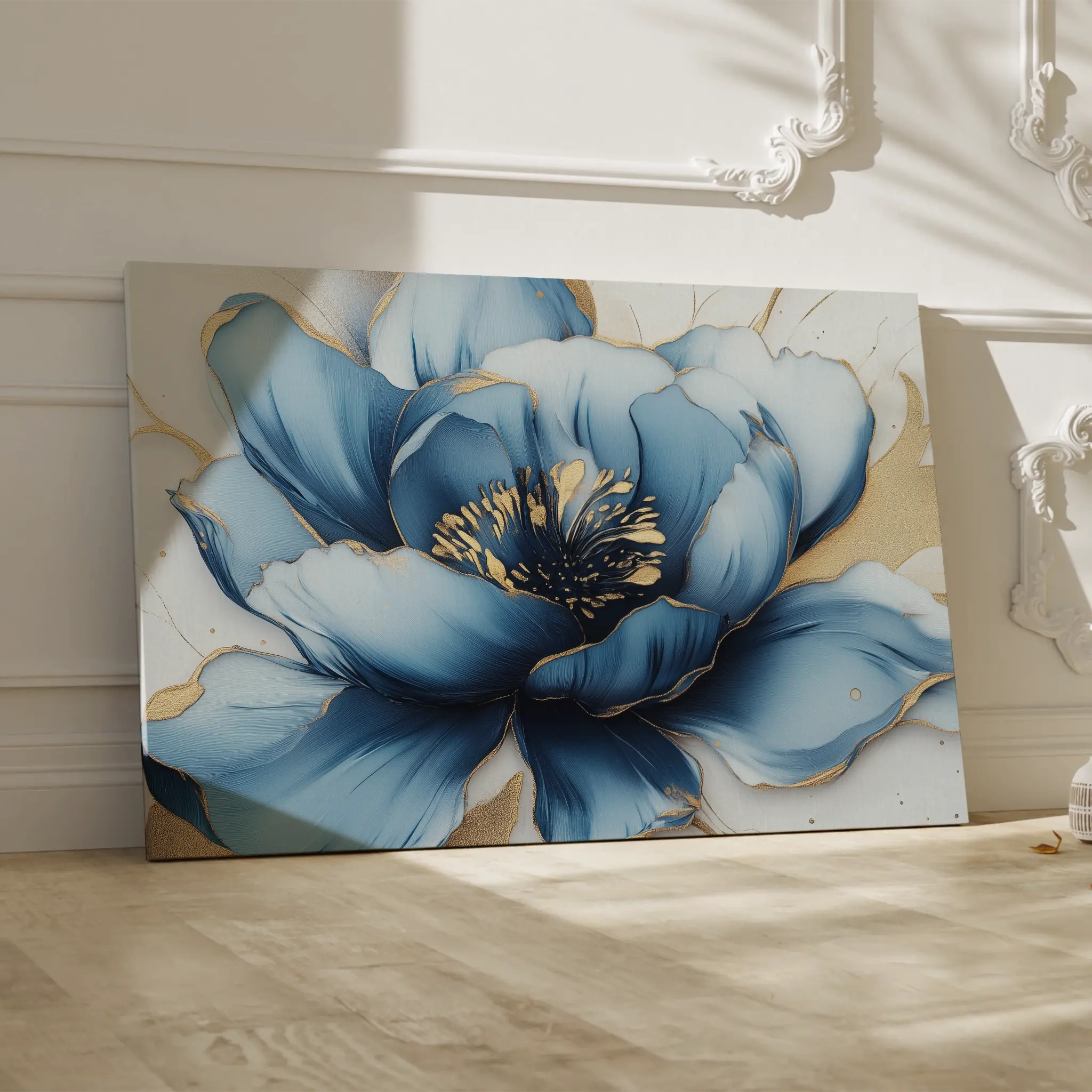 Floral Canvas Wall Art WAD959-F 90 x 60 cm / Stretched on hidden frame