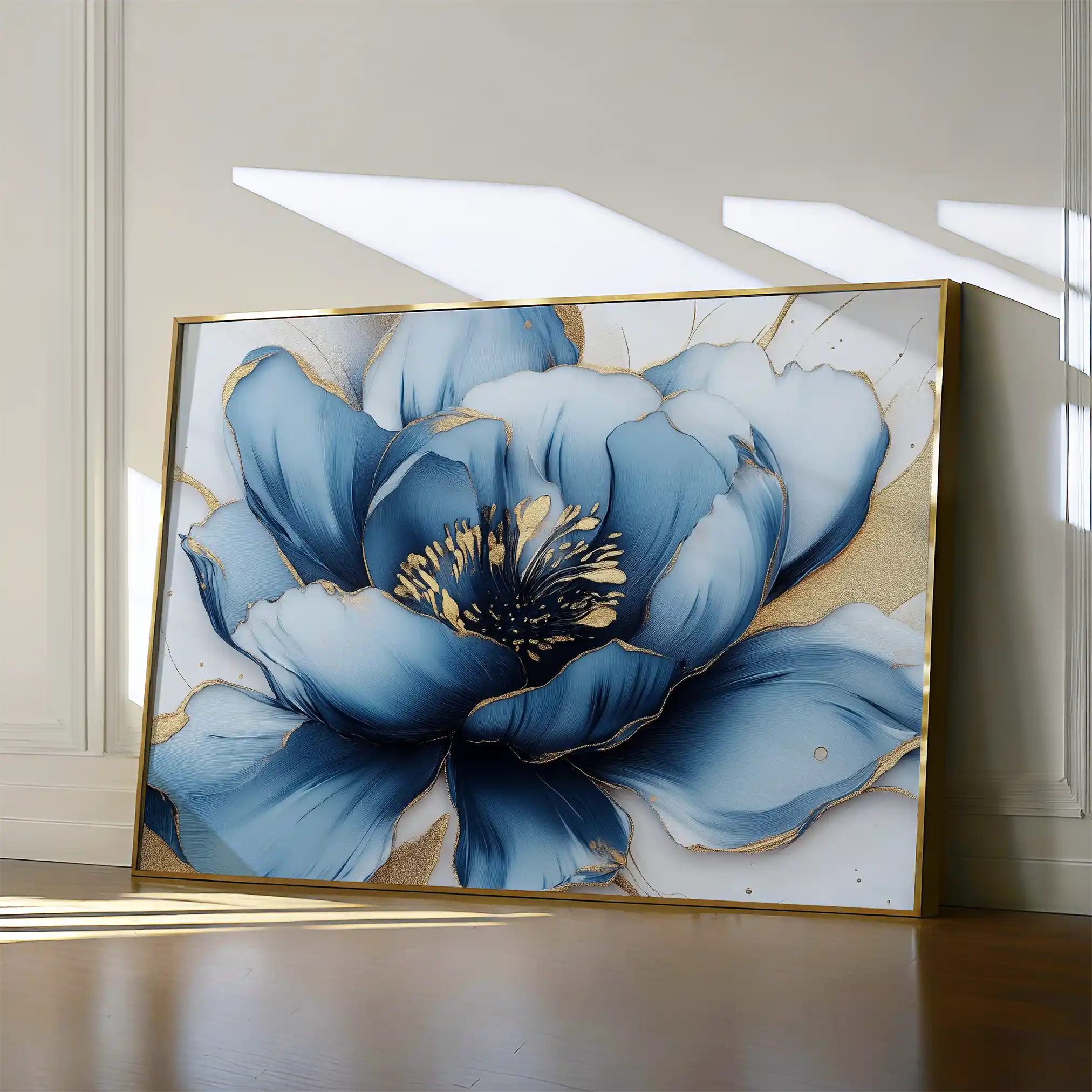 Floral Canvas Wall Art WAD959-F 90 x 60 cm / Stretched on hidden frame