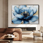 Floral Canvas Wall Art WAD959-F 90 x 60 cm / Stretched on hidden frame