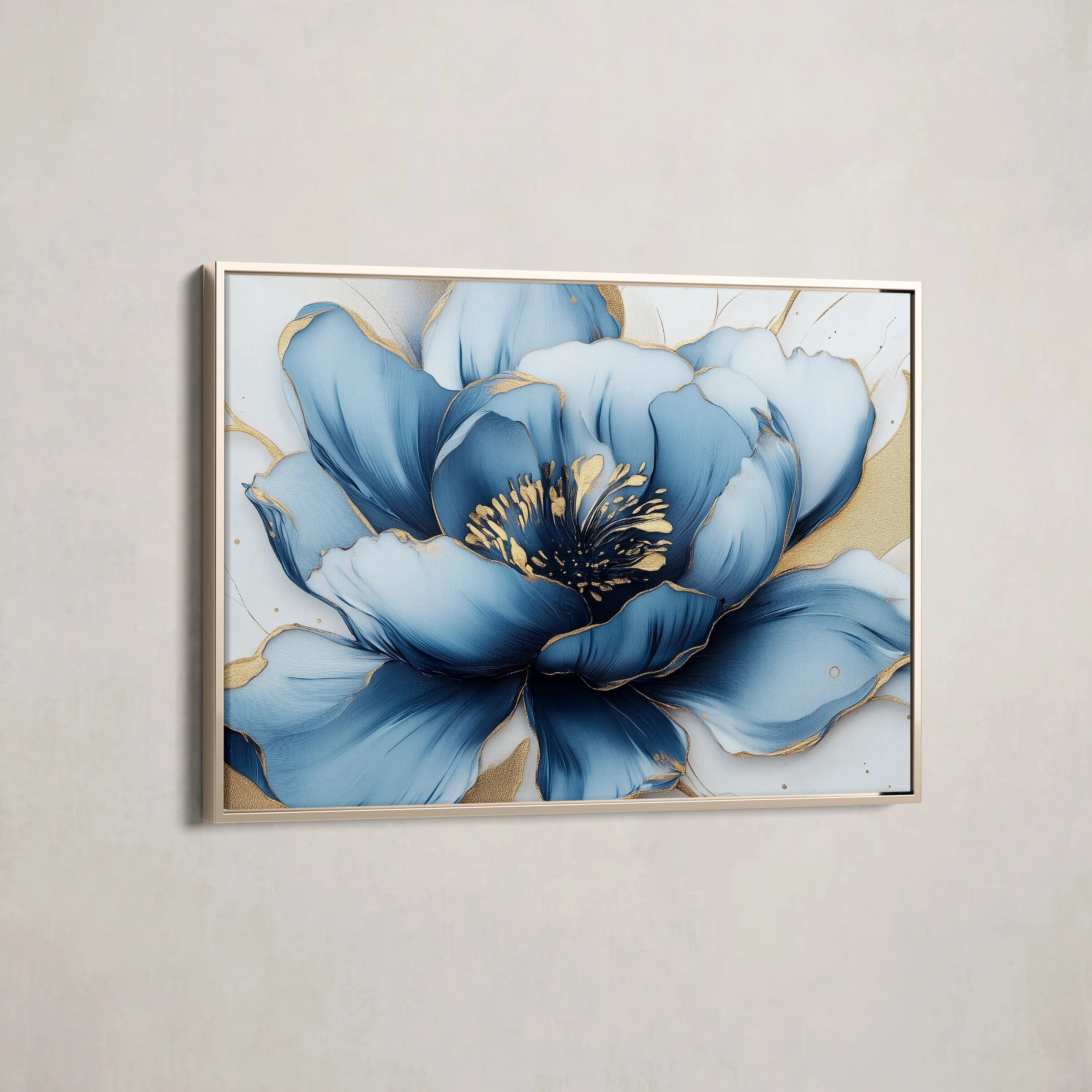 Floral Canvas Wall Art WAD959-F 90 x 60 cm / Stretched on hidden frame