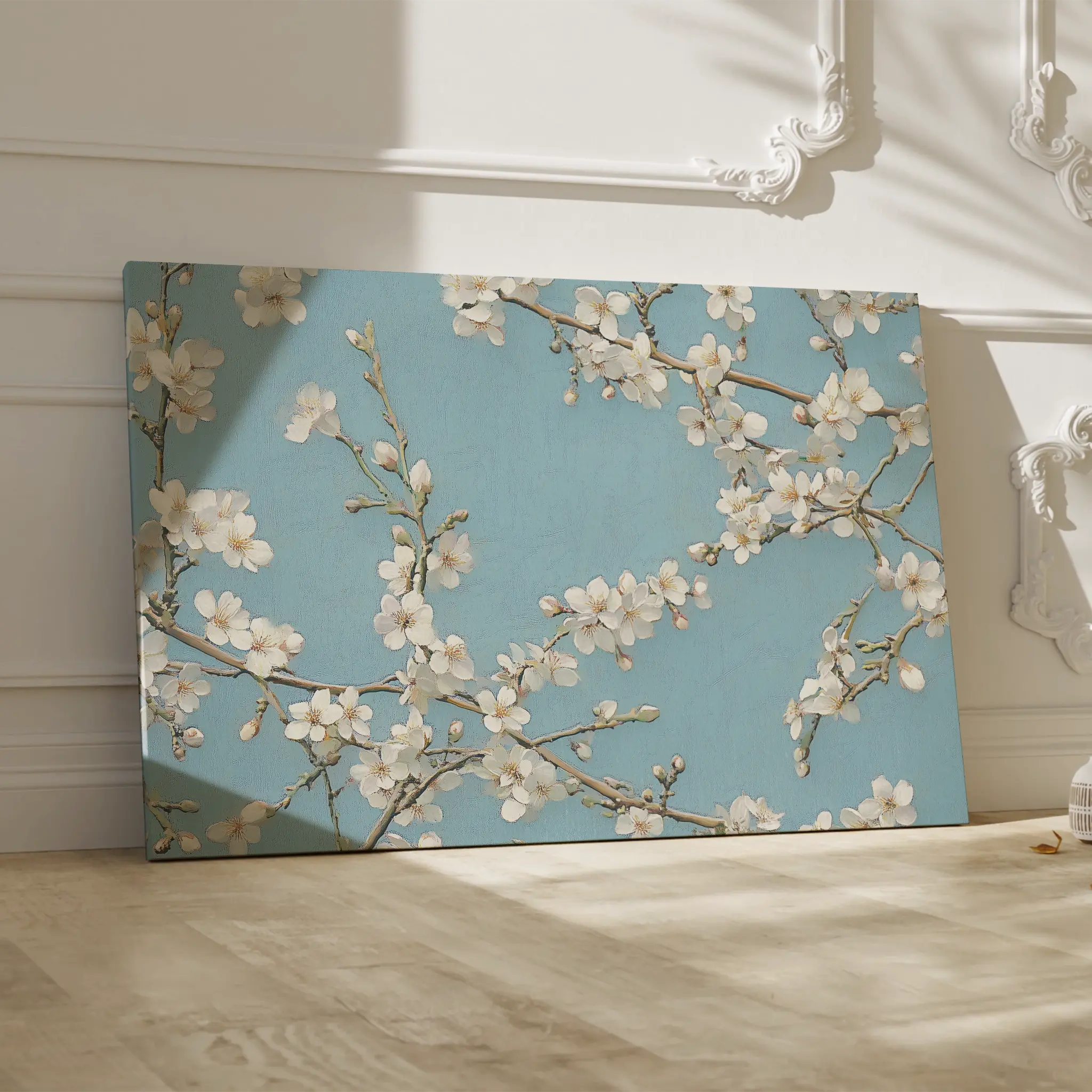 Floral Canvas Wall Art WAD961-F 90 x 60 cm / Stretched on hidden frame