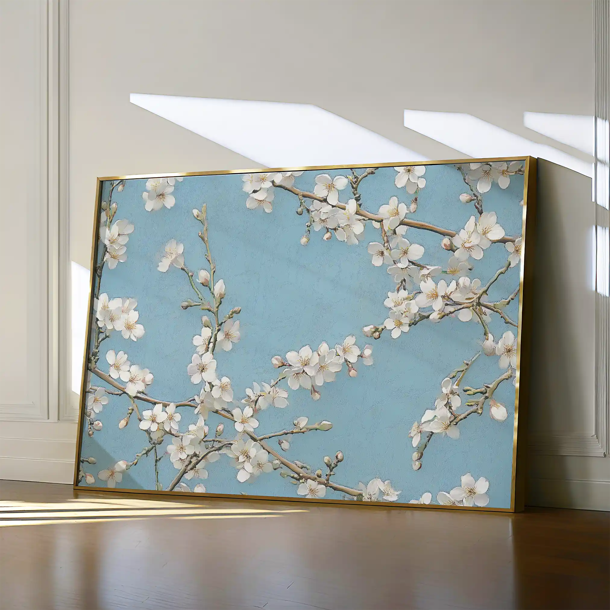 Floral Canvas Wall Art WAD961-F 90 x 60 cm / Stretched on hidden frame