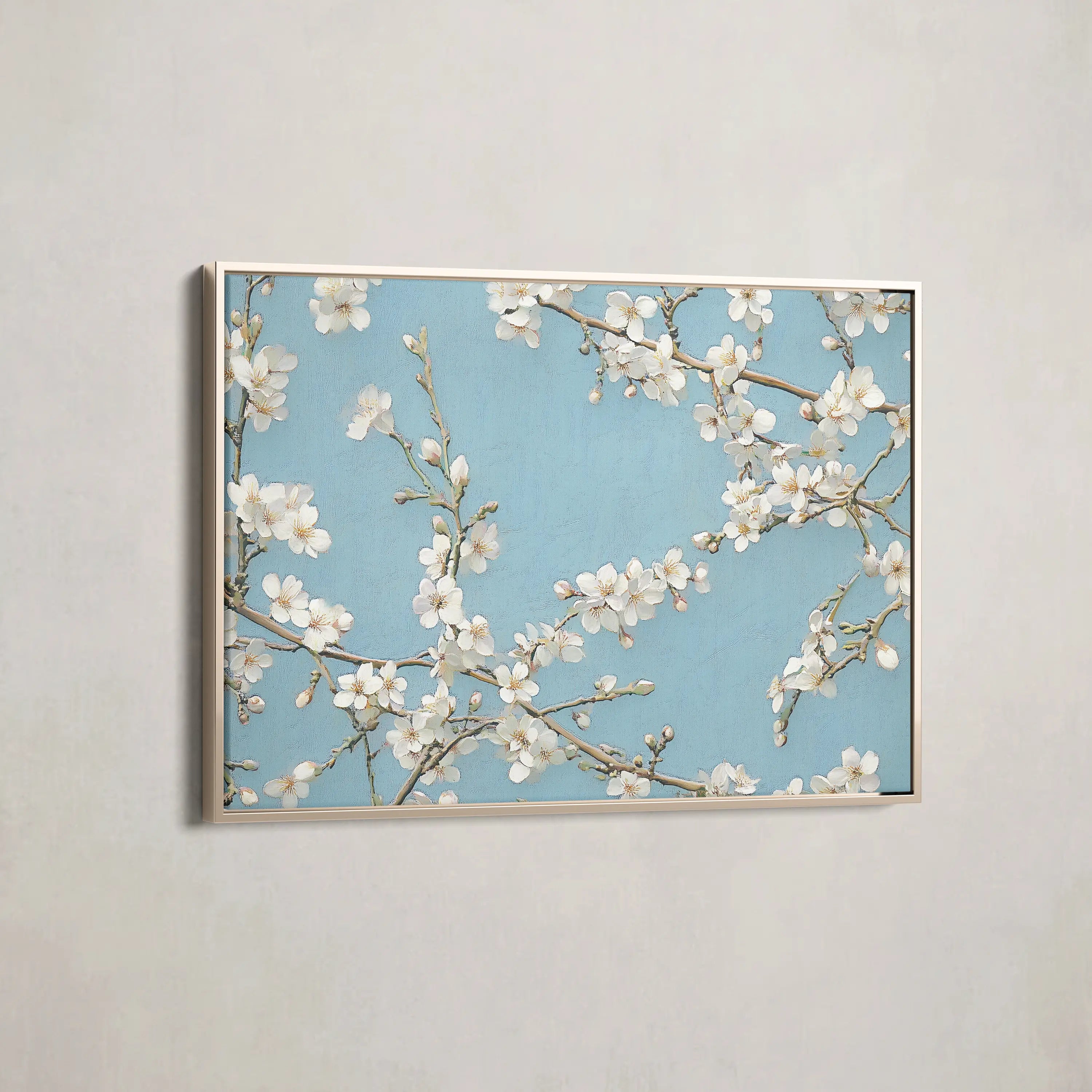 Floral Canvas Wall Art WAD961-F 90 x 60 cm / Stretched on hidden frame