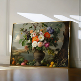 Floral Canvas Wall Art WAD963-F 90 x 60 cm / Stretched on hidden frame