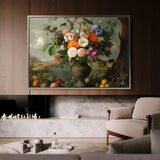 Floral Canvas Wall Art WAD963-F 90 x 60 cm / Stretched on hidden frame