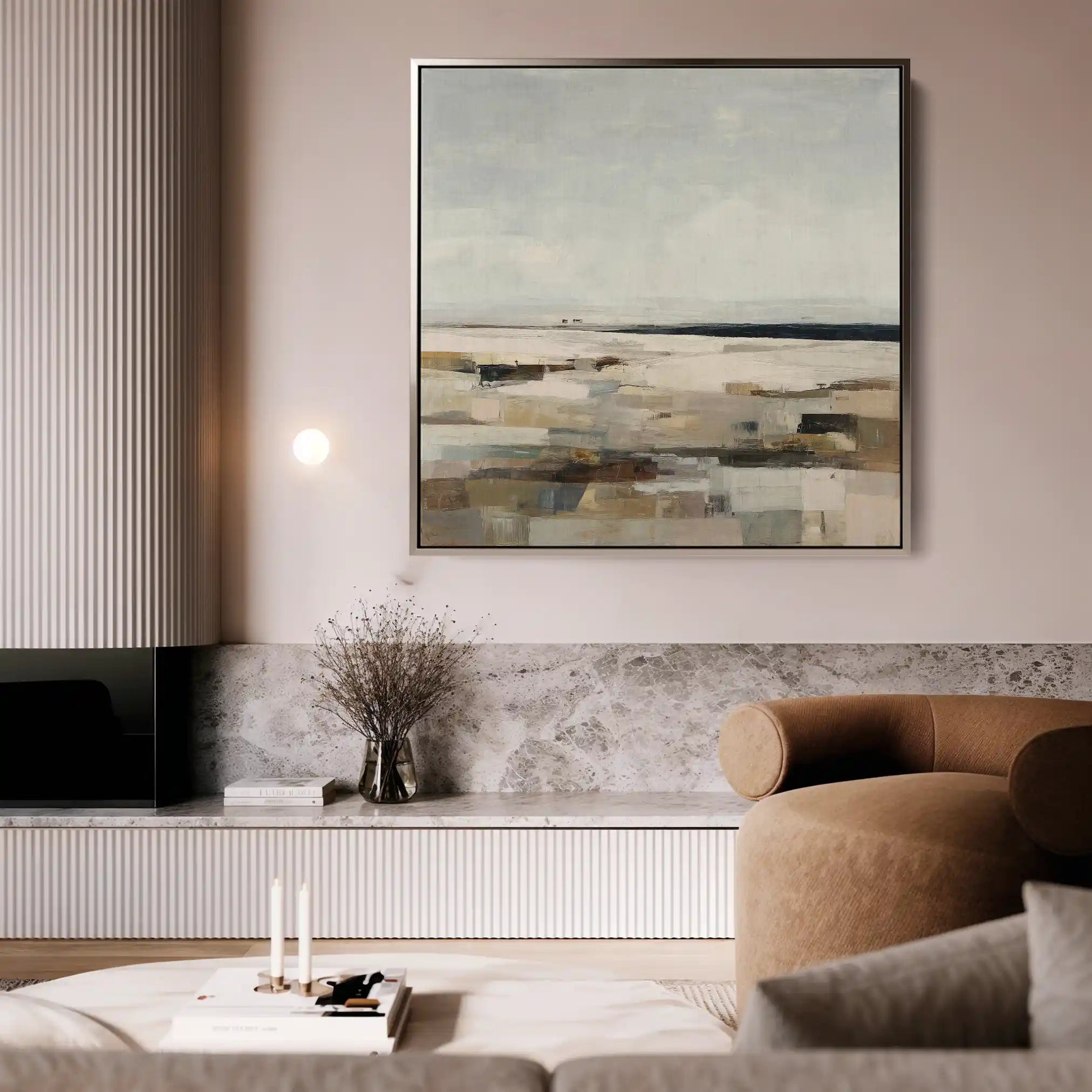 Abstract 964 Canvas Art 60 x 60 cm / Stretched on hidden frame