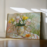 Floral Canvas Wall Art WAD964-F 90 x 60 cm / Stretched on hidden frame