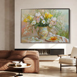 Floral Canvas Wall Art WAD964-F 90 x 60 cm / Stretched on hidden frame