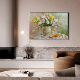 Floral Canvas Wall Art WAD964-F 90 x 60 cm / Stretched on hidden frame