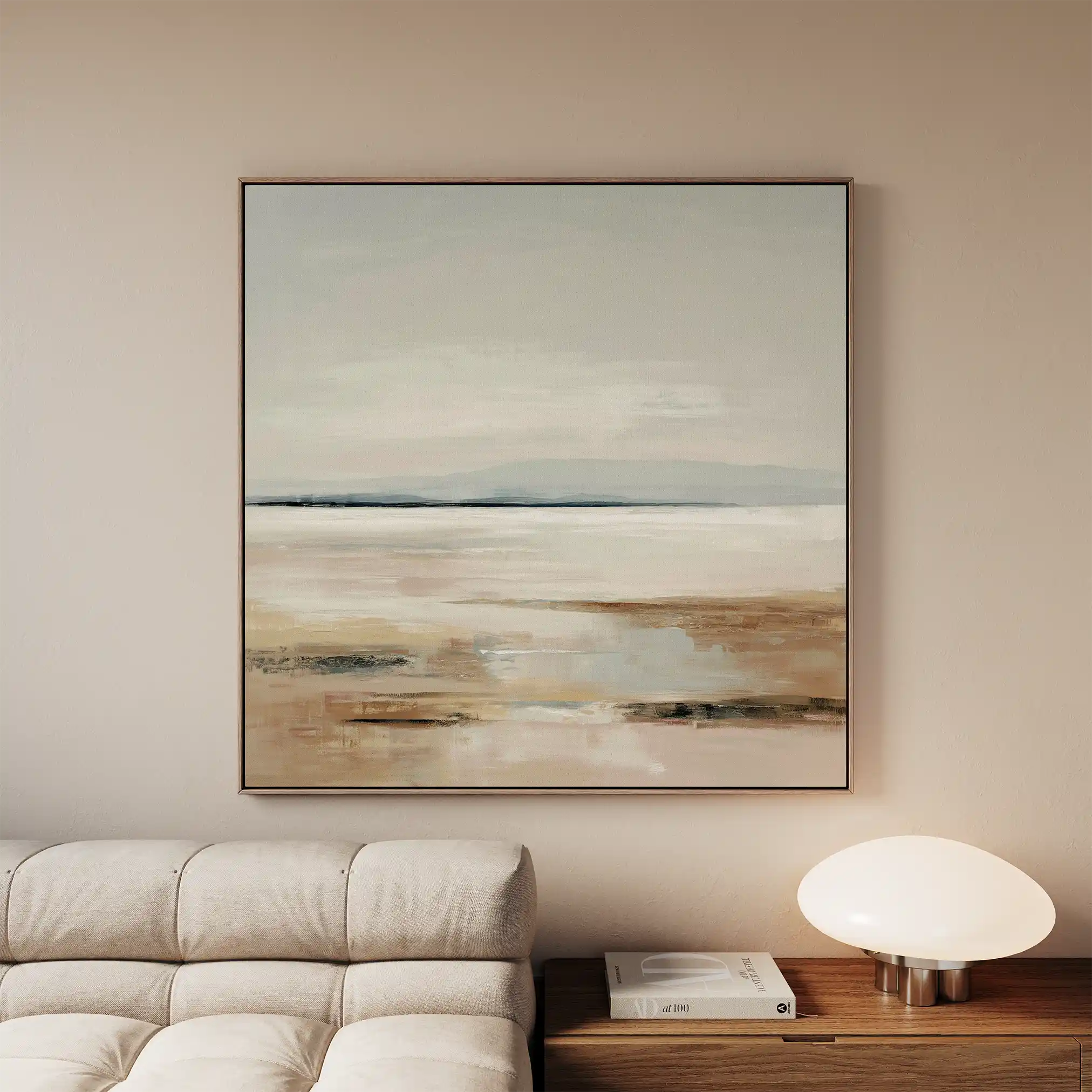 Abstract 965 Canvas Art 60 x 60 cm / Stretched on hidden frame