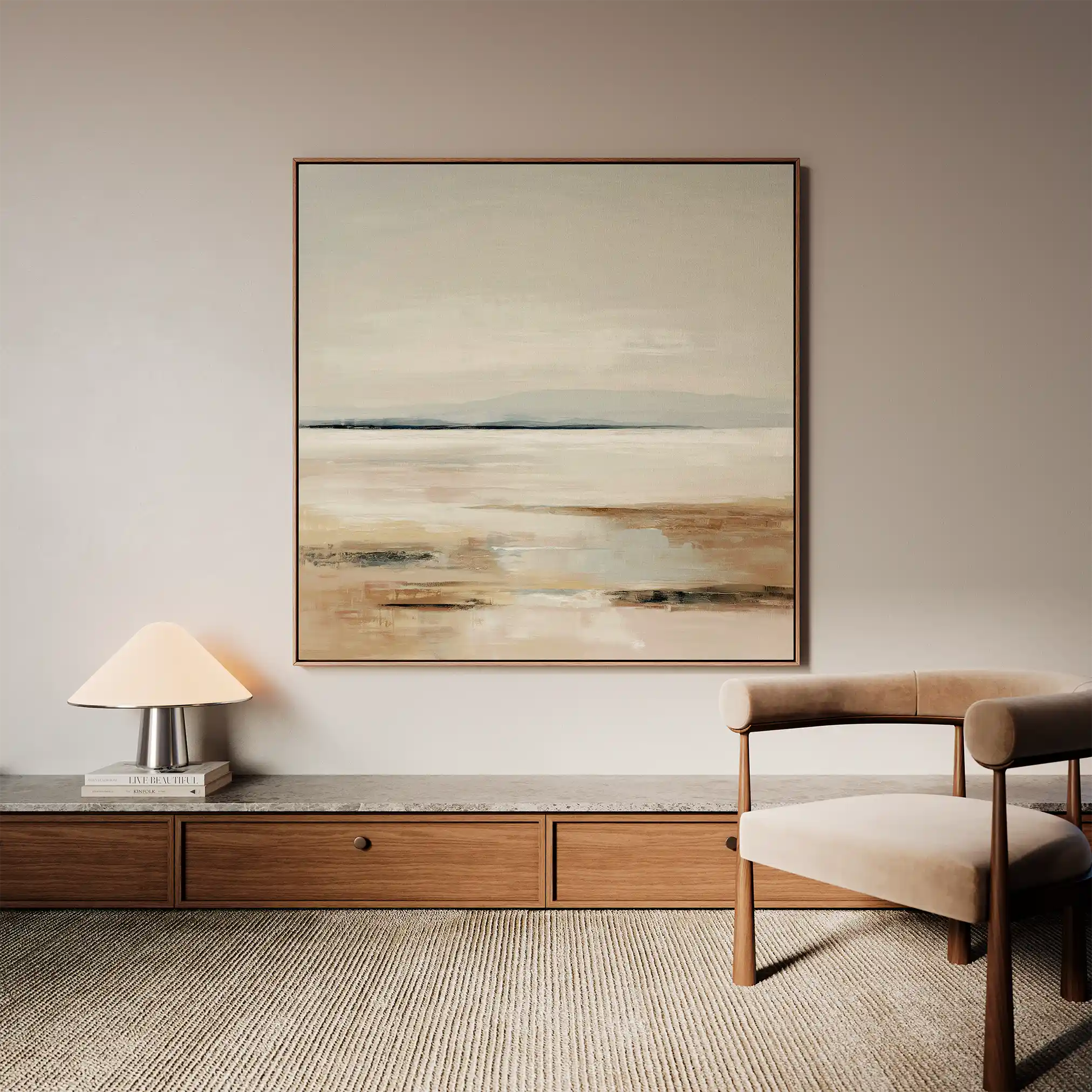 Abstract 965 Canvas Art 60 x 60 cm / Stretched on hidden frame