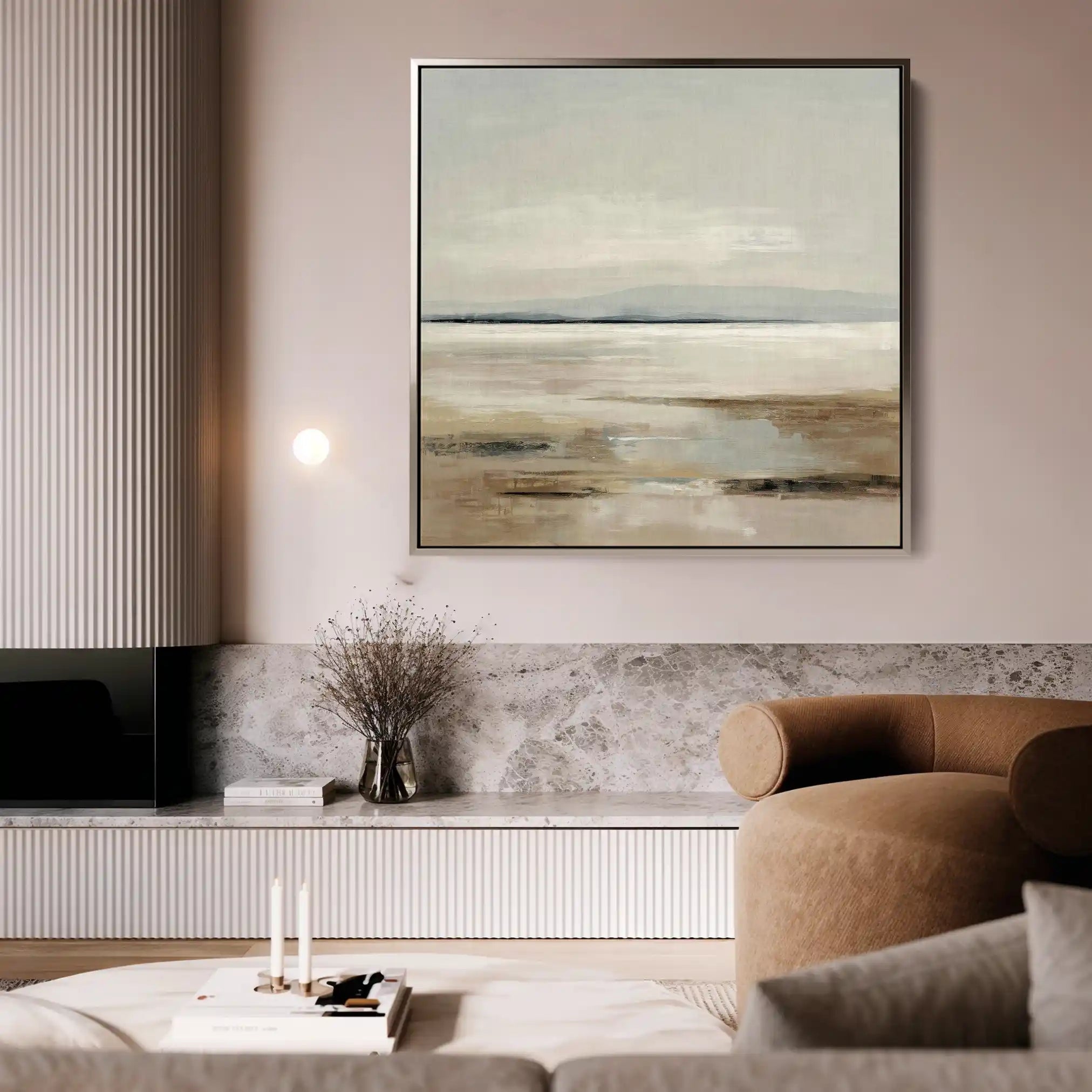 Abstract 965 Canvas Art 60 x 60 cm / Stretched on hidden frame