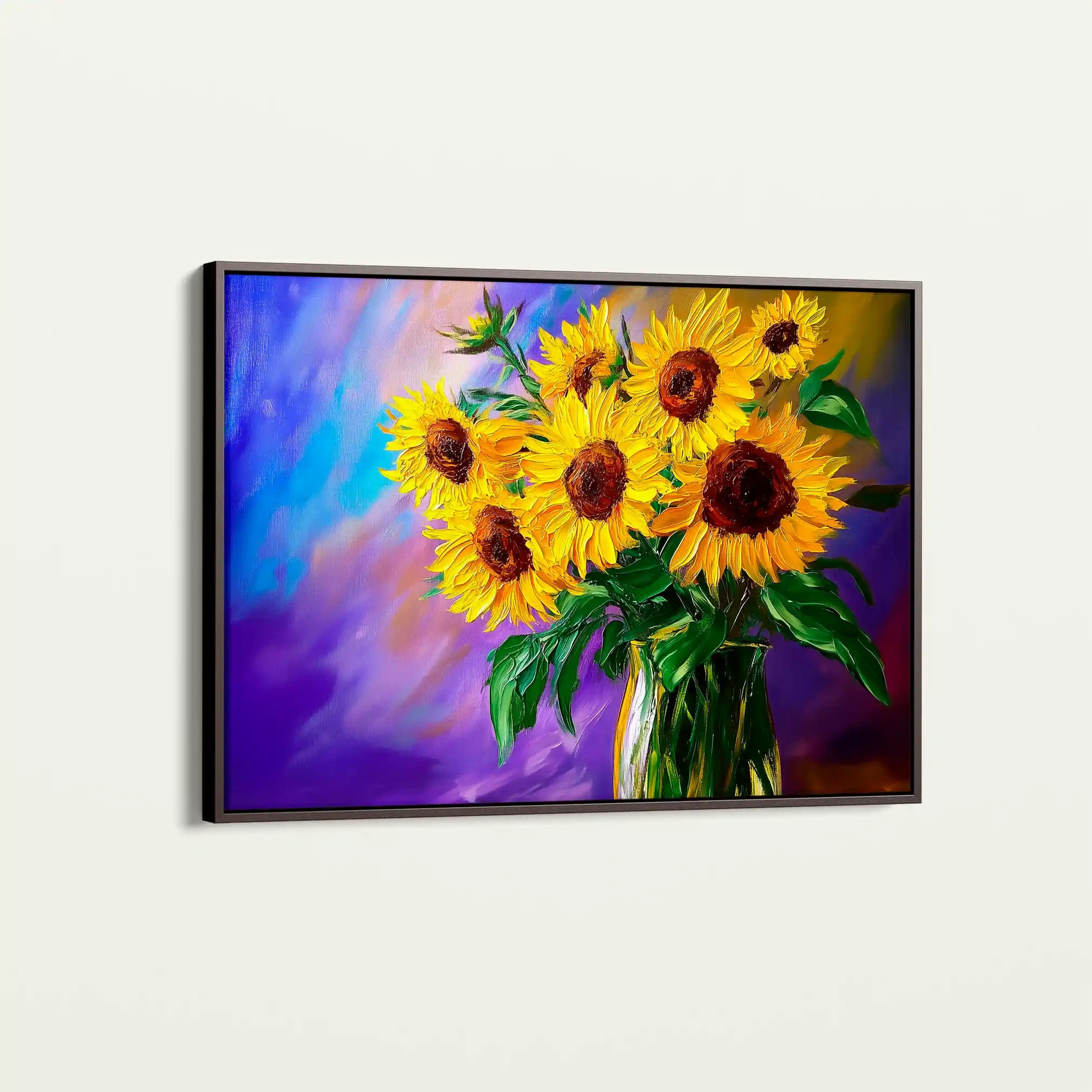 Floral Canvas Wall Art WAD965-F 90 x 60 cm / Stretched on hidden frame