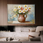 Floral Canvas Wall Art WAD966-F 90 x 60 cm / Stretched on hidden frame