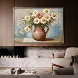 Floral Canvas Wall Art WAD966-F 90 x 60 cm / Stretched on hidden frame