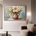 Floral Canvas Wall Art WAD966-F 90 x 60 cm / Stretched on hidden frame