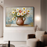 Floral Canvas Wall Art WAD966-F 90 x 60 cm / Stretched on hidden frame