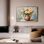 Floral Canvas Wall Art WAD966-F 90 x 60 cm / Stretched on hidden frame